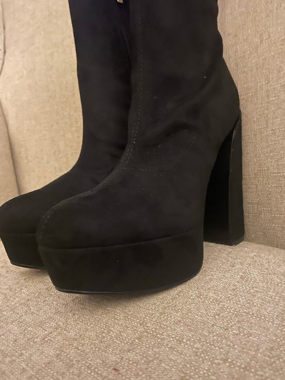 GUESS Women's Cristy Over-The-Knee Boot, S86